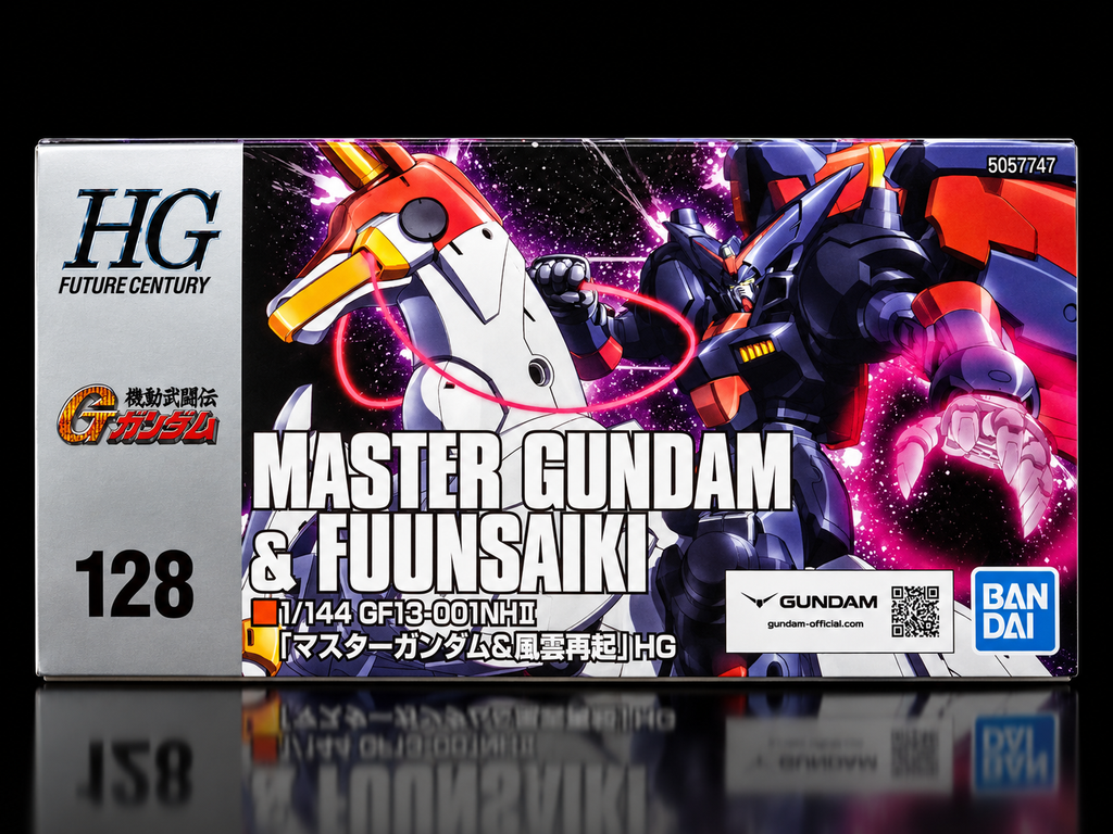 HGFC 1/144 Master Gundam & Fuunsaiki