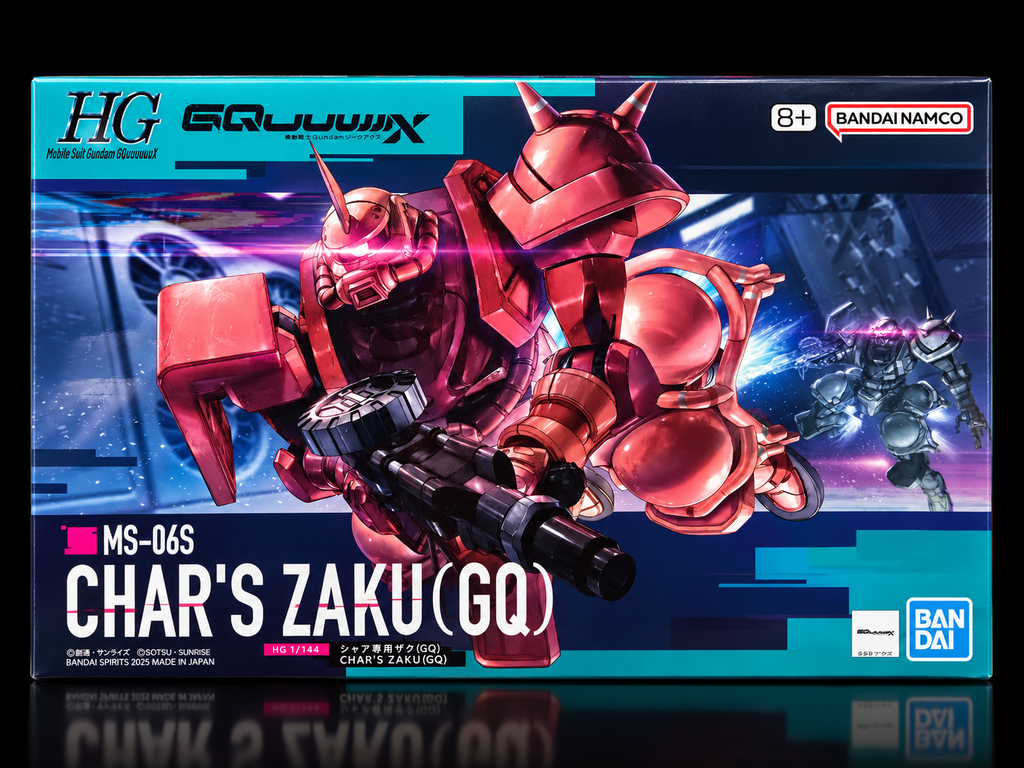 HG 1/144 MS-06S Char’s Zaku (GQ)